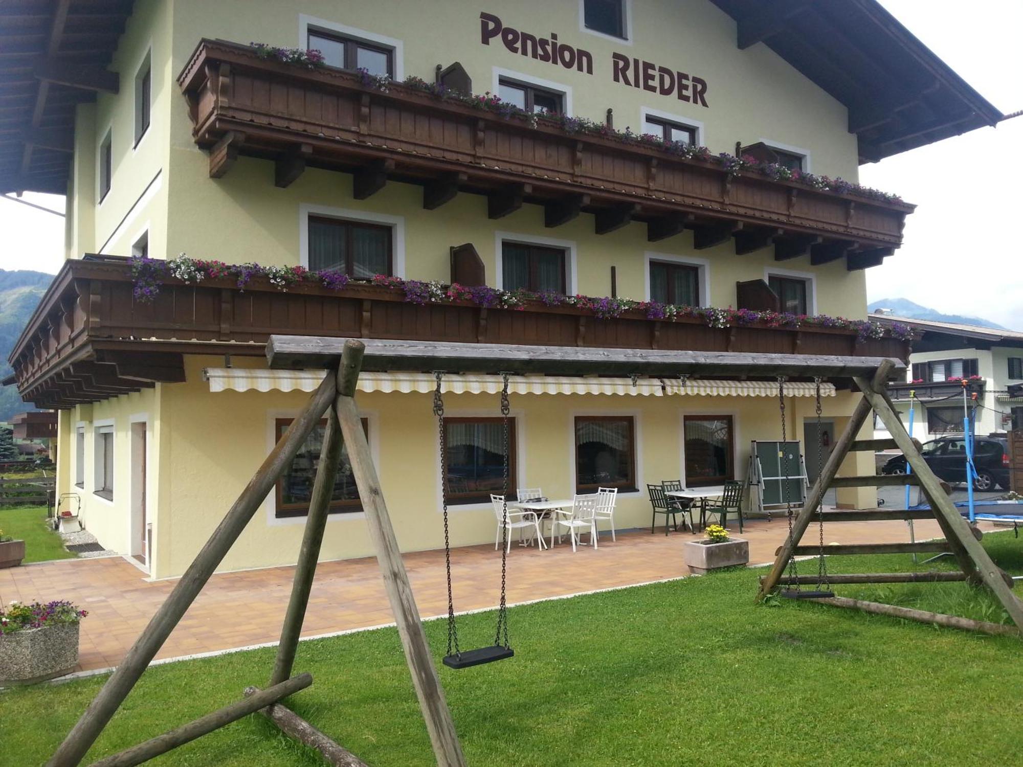 Pension Rieder Kaprun Exteriör bild