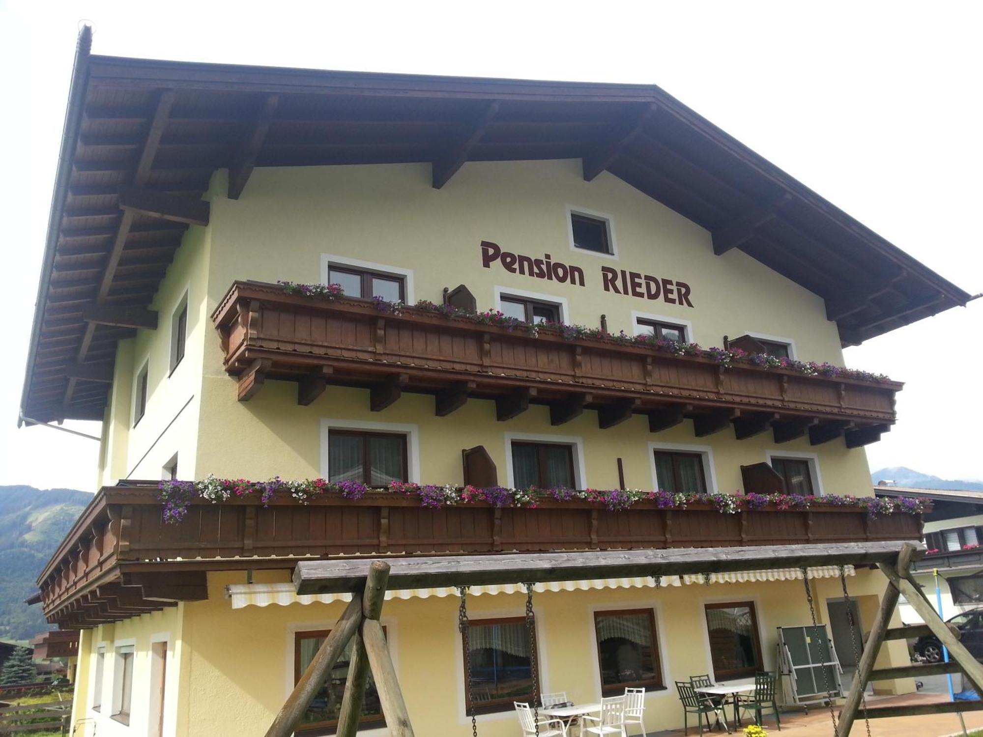 Pension Rieder Kaprun Exteriör bild