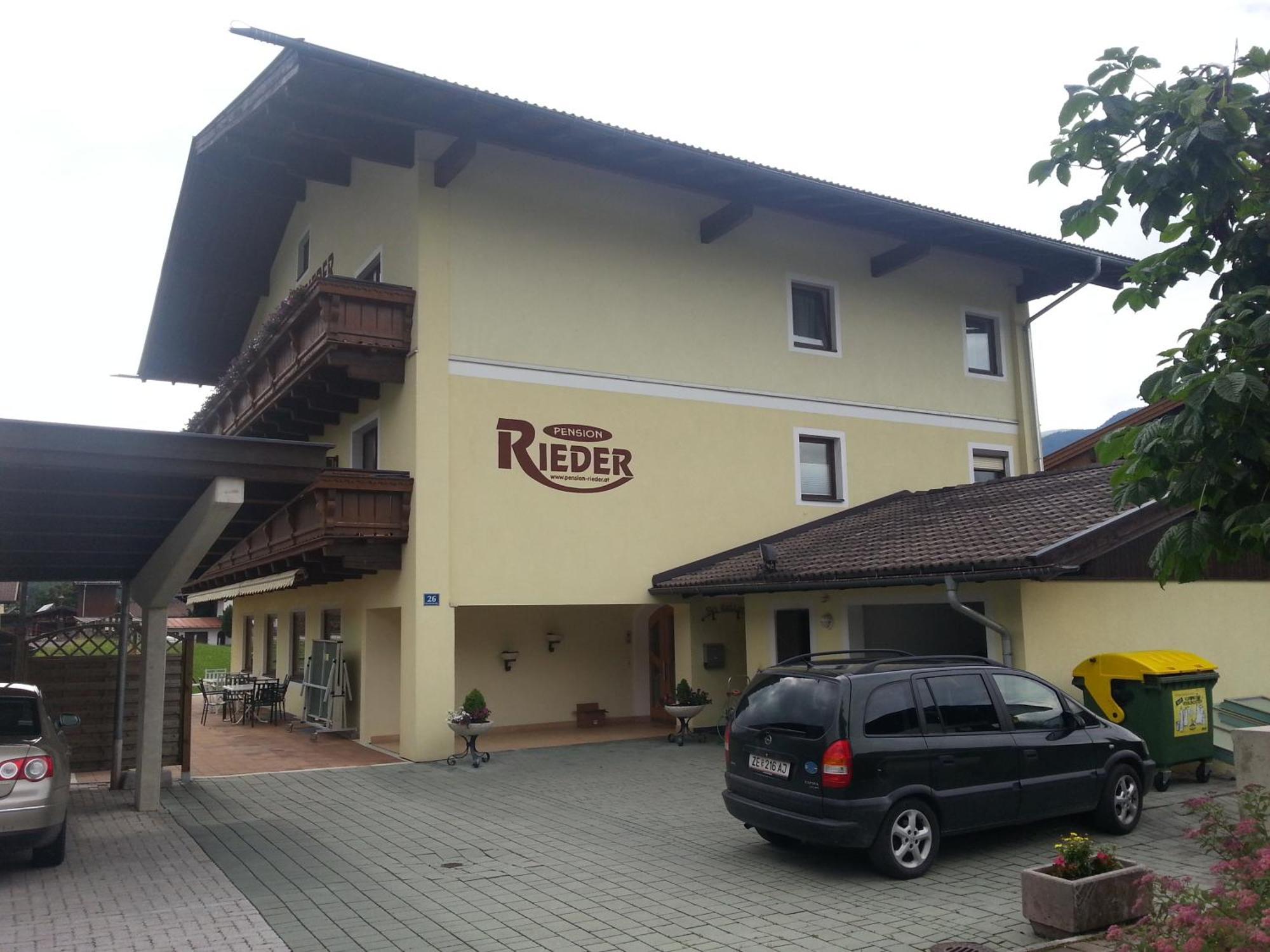 Pension Rieder Kaprun Exteriör bild